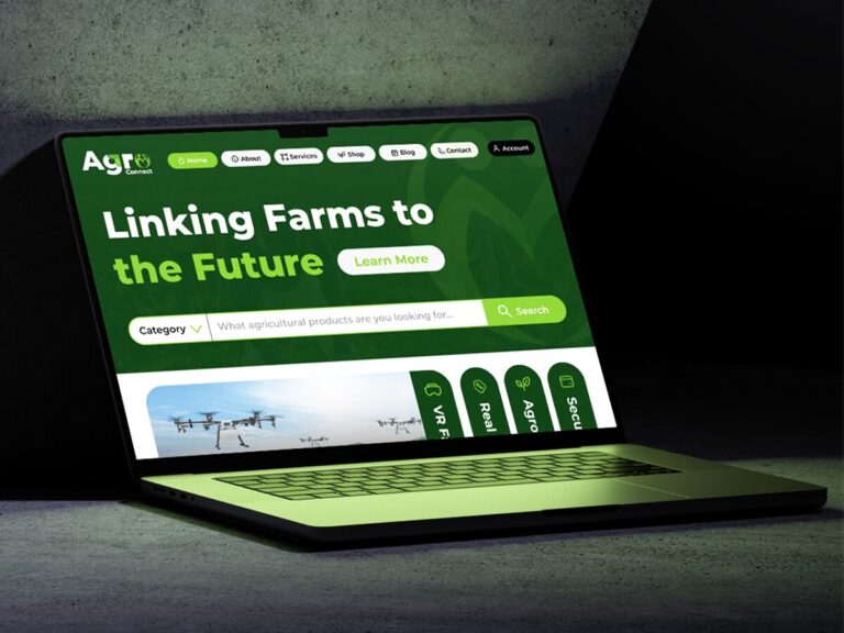 AgroConnect Website By Velocity Digital Tanzania