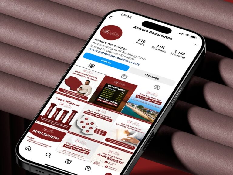 Ashers Associates Social Media By Velocity Digital Tanzania 2